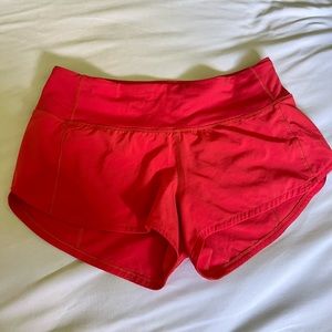 Lululemon speed up shorts 2.5”